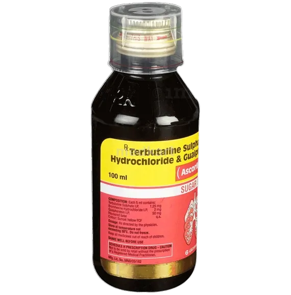 ascoril sf expectorant 100 ml